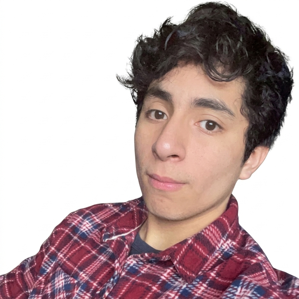 Portrait of Junior Armijos.